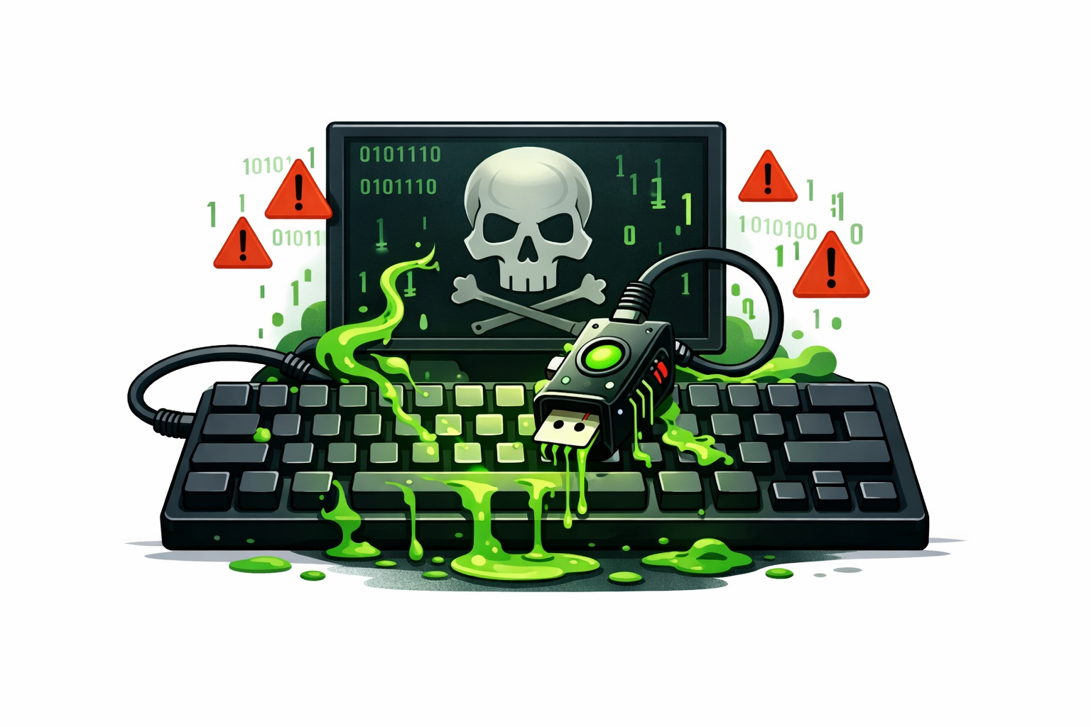 Keyboard Poisoning Illustration
